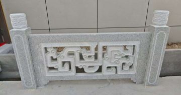 连云港芝麻白河道栏杆 桥栏杆