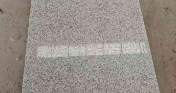 连云港芝麻白光面毛板