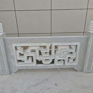 连云港芝麻白河道栏杆 桥栏杆