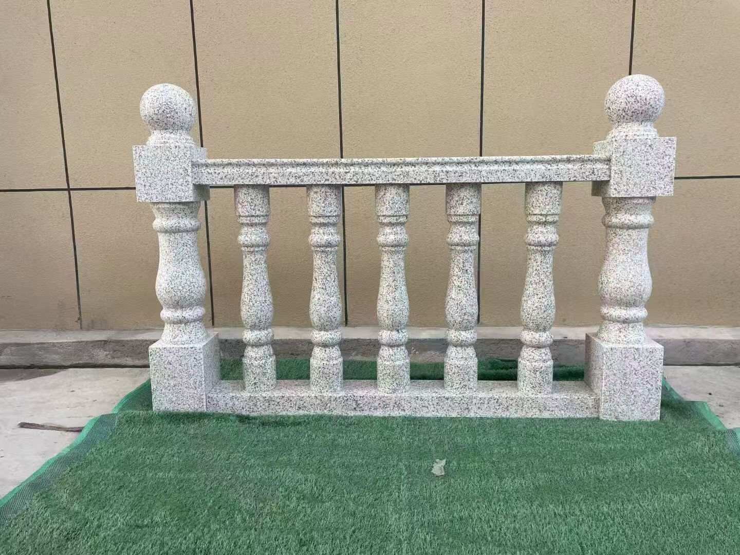 连云港芝麻白阳台栏杆 花岗岩栏杆