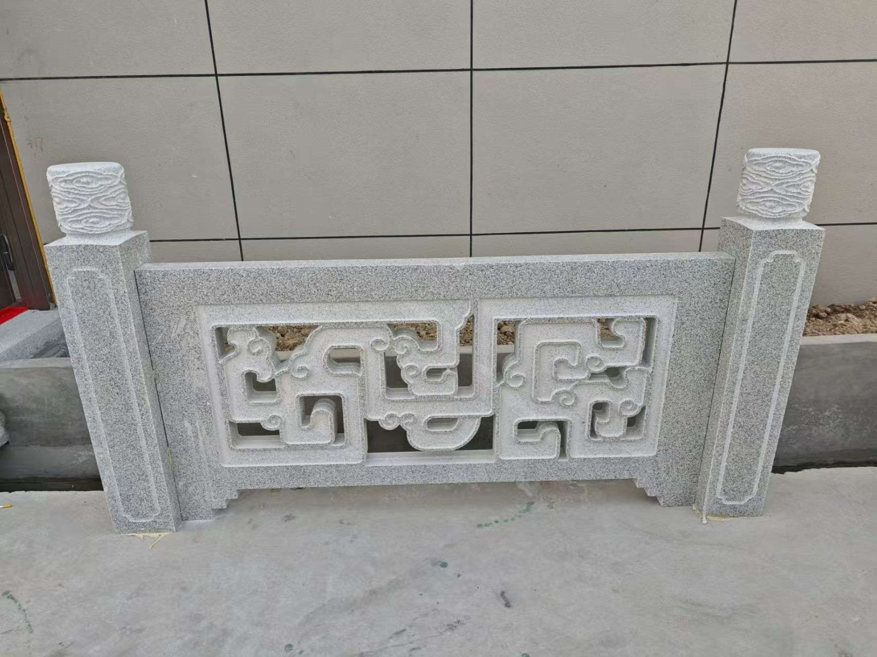 连云港芝麻白河道栏杆 桥栏杆
