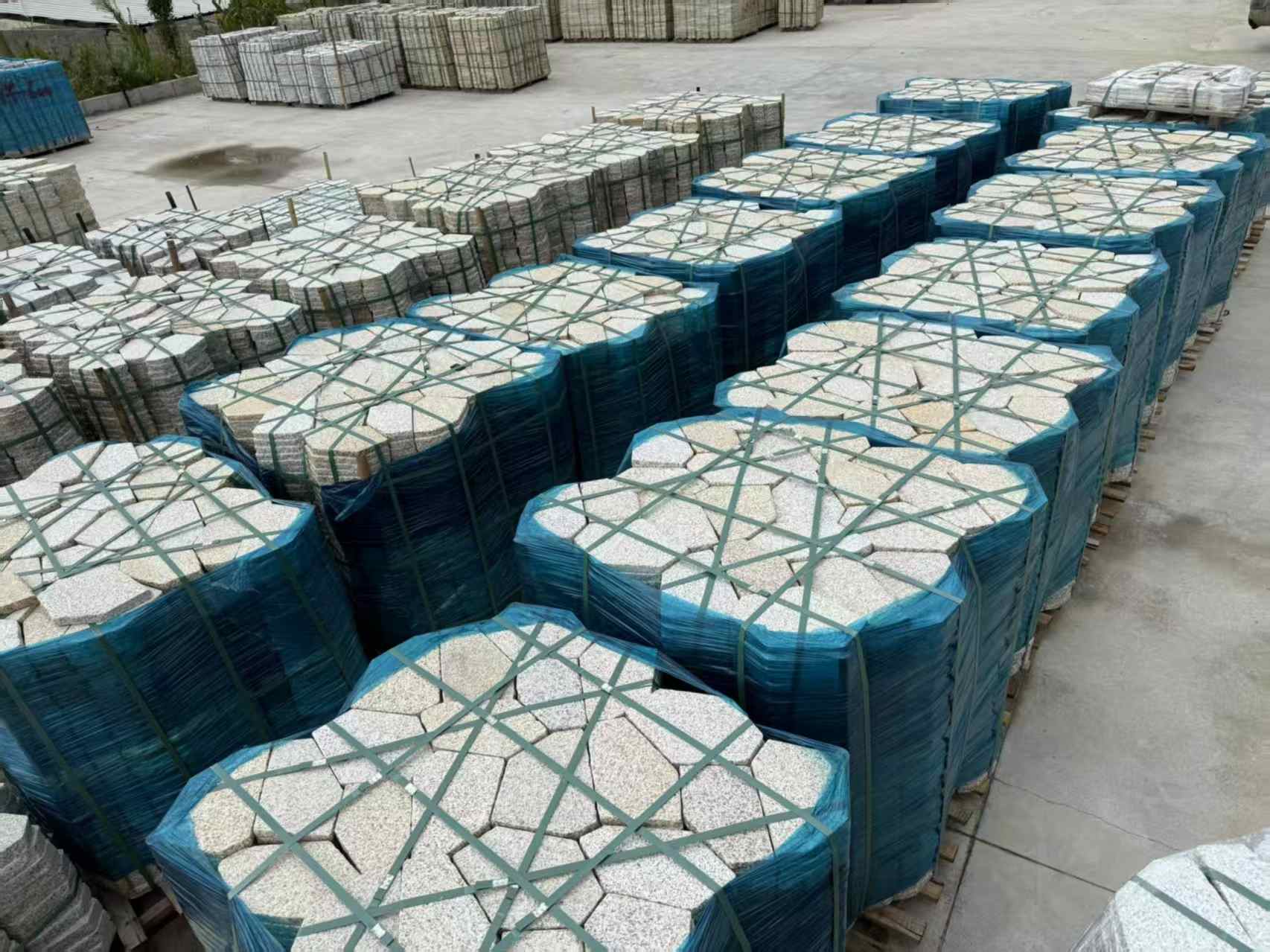 连云港黄金麻冰裂纹 碎拼